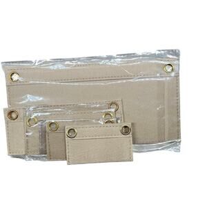 Creatcabin 5 piece Tan Purse Felt Insert Organizer